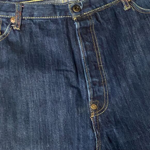 Red Monkey RMC Vintage Denim Skater Shorts SIZE 40 M Ksohoh Monkey King Pocket - Picture 6 of 14